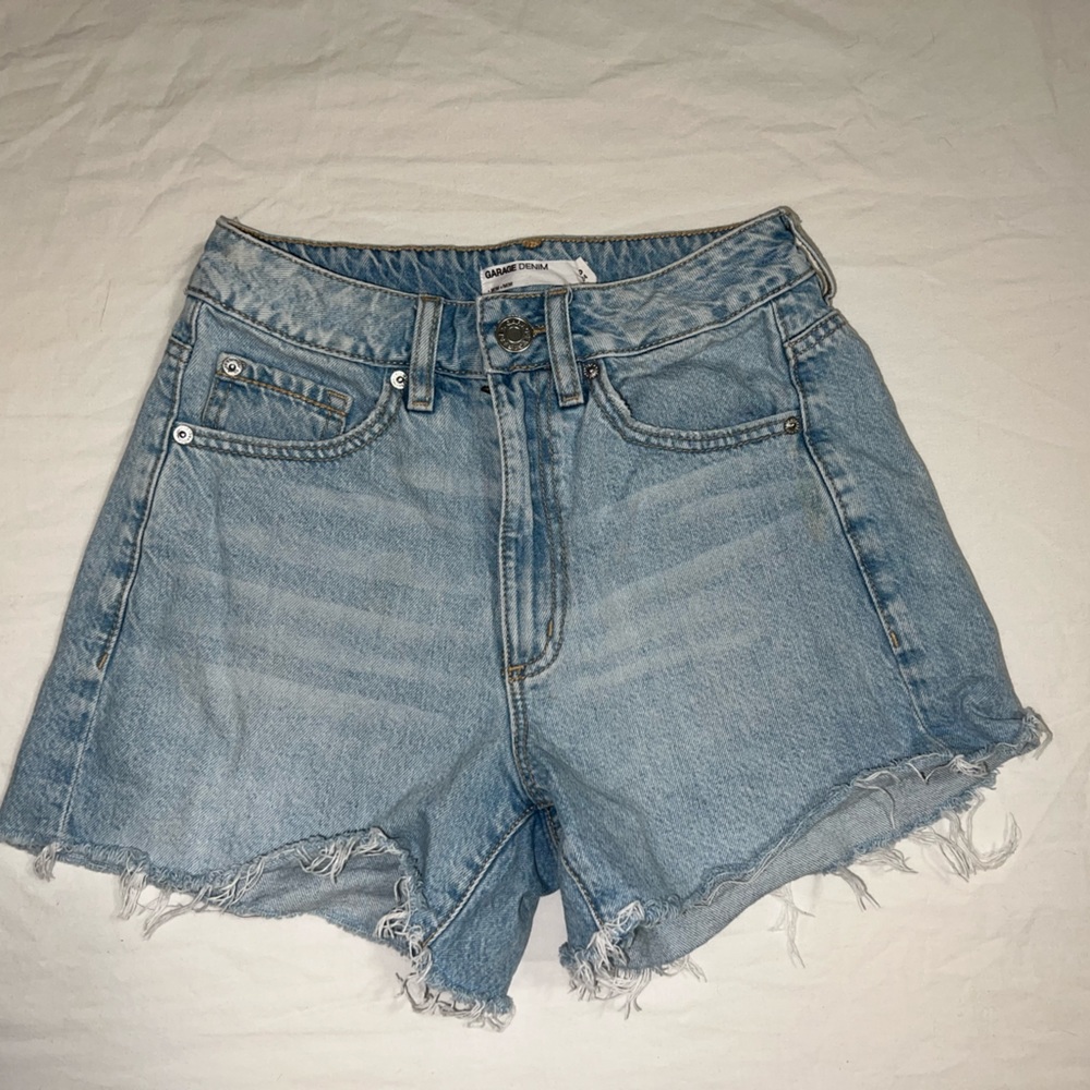 Garage blue Jean shorts